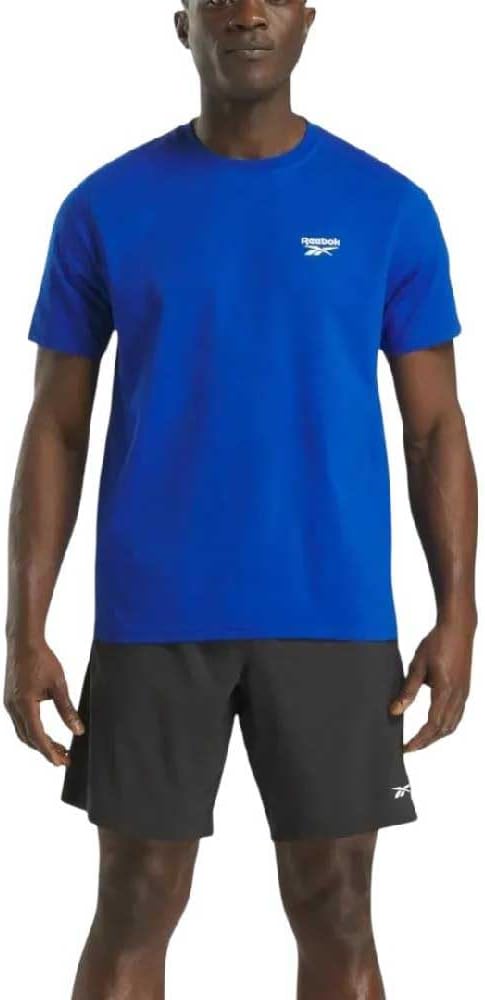 Mens CODY SMALL LOGO CREW NECK SS TEE T-shirt (pack of 1) - VECTOR BLUE