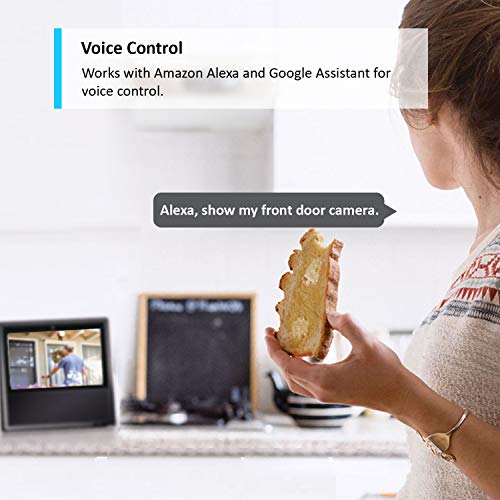 Tapo 2K Outdoor Security Camera, Motion Detection, IP66 Weatherproof, Built-in Siren, 2-way Audio, 3MP, Night Vision, Cloud &SD Card Storage, Works with Alexa & Google Home (Tapo C310)