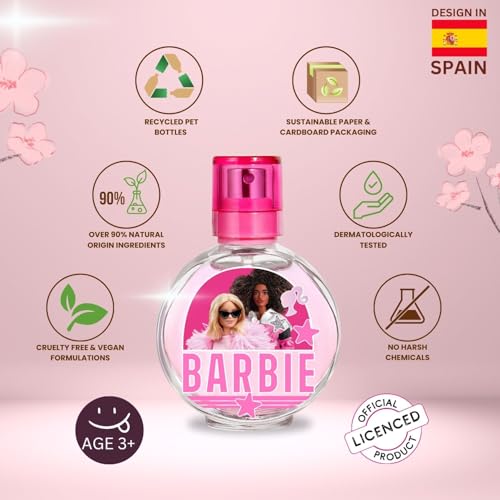 Mattel Barbie for Kids Edt Spray, 1.02 Oz