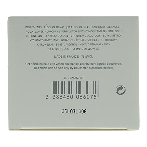 Boucheron Quatre Pour Femme Women's Eau de Perfume, 100 ml
