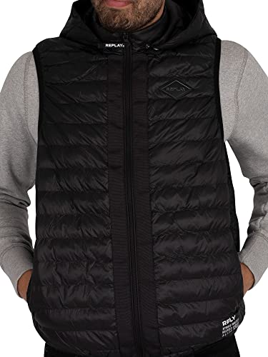 Replay Men's M8175 Down Vest