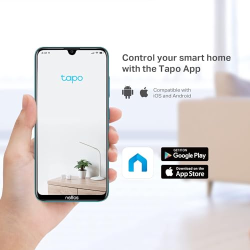 Tapo_Pan/Tilt Security Camera, 1080P, Motion Detection, 2-Way Audio, Night Vision