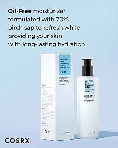 Cosrx Oil Free Ultra Moisturizing Lotion (With Birch Sap) 100 Ml