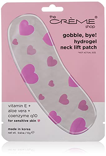 The CrÃ¨me Shop Hydrogel Vitamin E, Aloe Vera & Coenzyme Q10 Neck Lift Patch. Best For Sensitive Skin. Made In Korea