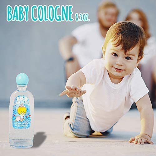 Para Mi Bebe Cologne 8.3 Ounce Blue - Pack Quantity: 1