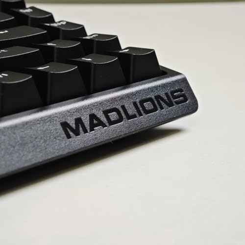Hyekit x FGG MADLIONS MAD 68 HE RGB 60% Wired Magnetic Switch Gaming Keyboard with Adjustable Actuation, 8000 Hz Polling Rate, Rapid Trigger Mode, Hall Effect Switches, for PC/Mac, Black