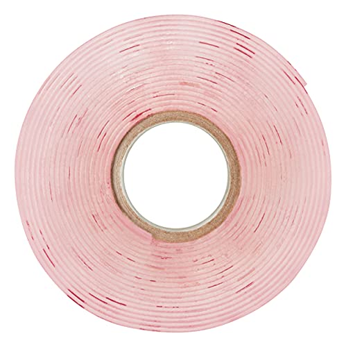 Scotch Mount Clear Tape 1 in x 60 in (2.54cm x 1.52m), 1 roll/pack | Holds 6.8 kg whole roll | Transparent color | Multi-Surface | Easy to use | No Tools | Double Sided Adhesive Tape