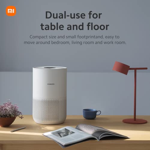 Xiaomi Smart Air Purifier 4 Compact with 48m� Coverage, Allergen Removal, 230m�/h PCADR, Smart App & Voice Control, Ultra-Quiet 20dB Sleep Mode, Energy Efficient