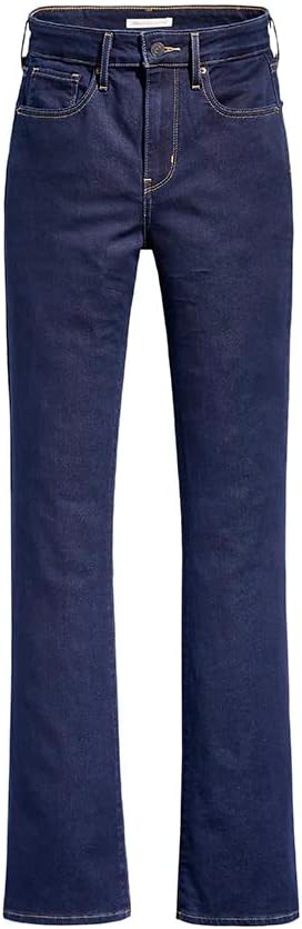 Womens 725 High Rise Bootcut Jeans (pack of 1) - Dark Indigo - Flat Finish