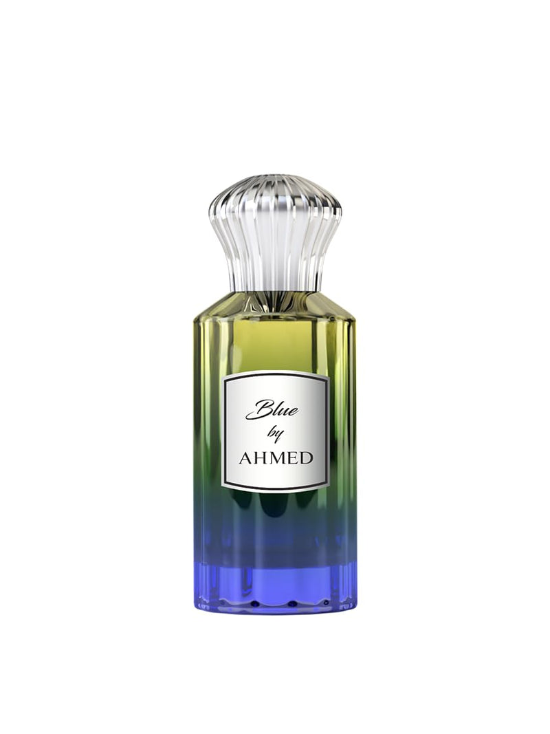 Ahmed Al Maghribi Blue By Ahmed 100ML | Longlasting Unisex | PINK PEPPER | MINT & LEMON