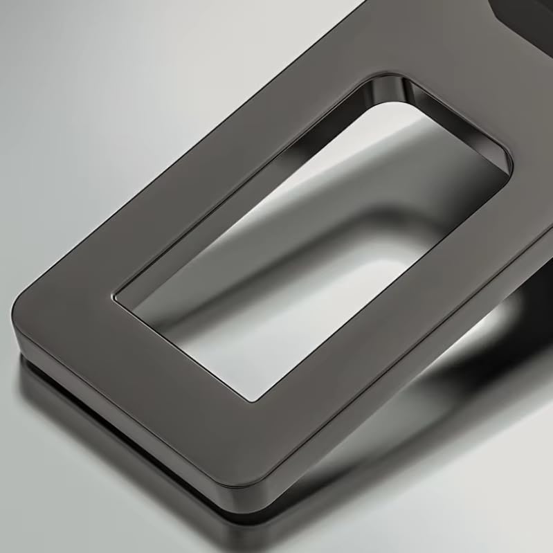 Jetour Seat Belt Extender Buckle Clip | 1 piece | Multi-Functional Child Safety Seat Plug Connector | Jetour Accessories (Polished Steel (JT))