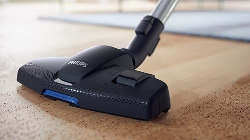Philips Bagless PowerPro Compact Vacuum Cleaner - 1800W, PowerCyclone 5, Allergy H13 filter, 1.5L Dust Capacity, Washable Filter, Deep Black - FC9350/62