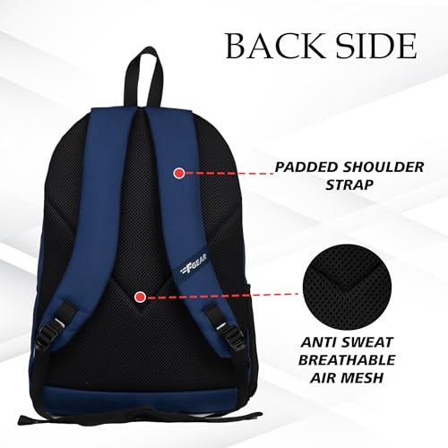 F Gear Chinook NBlue Planets 21L, Casual Backpack|School Backpack|Tuition Bag|Primary School bag For Girls Boys|Bottle Holder Easy Access Pocket, Padded Back & Shoulder Straps|Lightweight College Bag