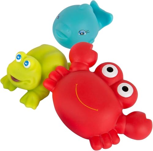 Playgro Floating Sea Friends - Fully Sealed – Engaging Baby Bath Toy for Development and Sensory Play, 0+ Months