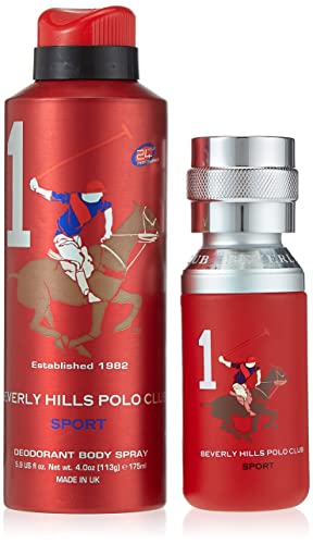 Beverly Hills Polo Club Sport No.1, Gift Set for Men EAU DE TOILETTE 50ml + Sport Deodorant 175ml
