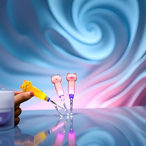 1Pc Cute Flashlight Earpick,Earwax Cleaning and Removal Tools, Light Led Earpick Wax for Adults and Children Ear Safe