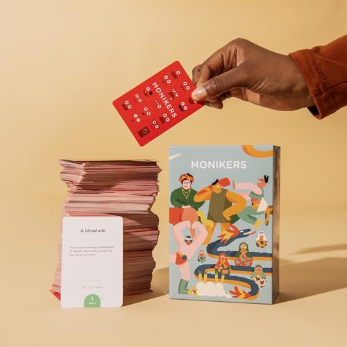 CMYK Monikers Card Game - The perfect party game for 17+ years
