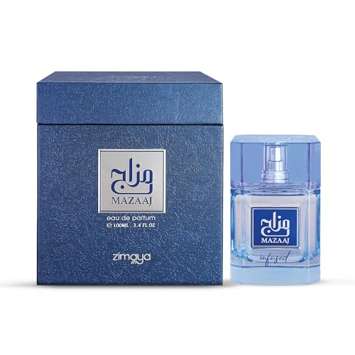 Zimaya Mazaaj Infused Eau De Parfum For Men, 100ML