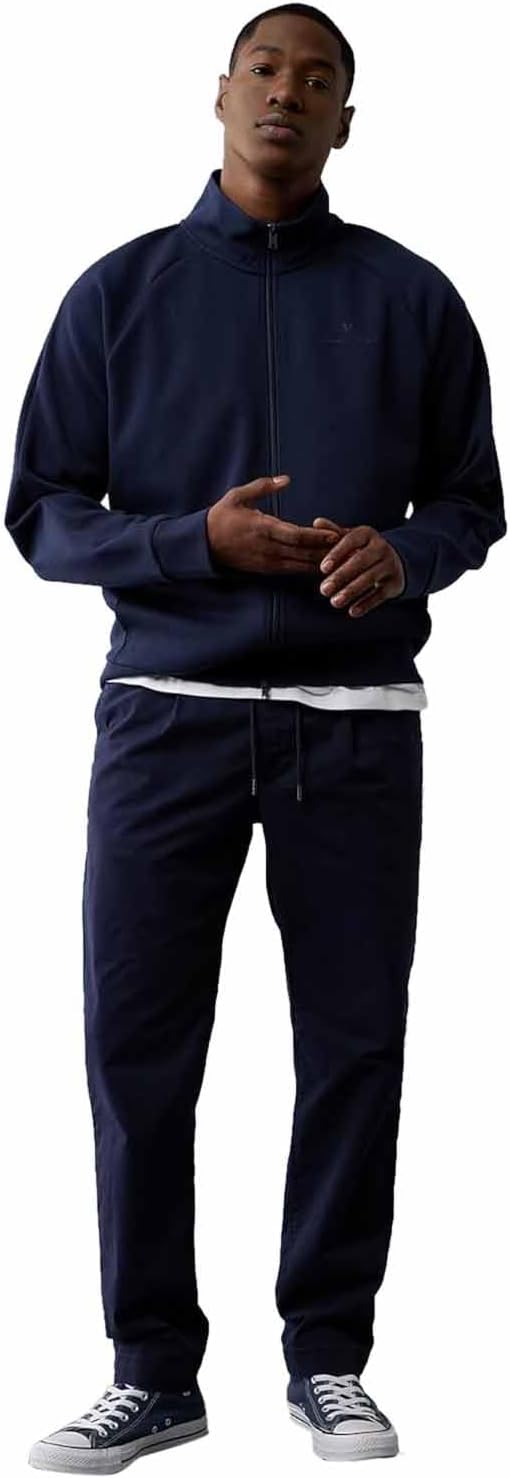 Flex Pleated Pant for Men, Small, Classic Navy