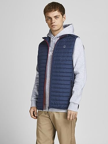JACK & JONES mens JJEMULTI BODYWARMER COLLAR NOOS Bodywarmer (pack of 1)