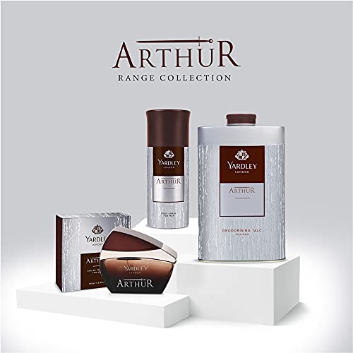 Yardley London Arthur Body Spray For Men - 150ml Classic Aromatic Refreshing Scent Formal Fragrance Long Lasting & Odor Protection