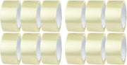 MARKQ Clear Packing Tape 2 inches x 50 yards Strong Heavy Duty Packaging Tape for Sealing Parcel Boxes, Moving Boxes Houses, Large Postal Bags, Office Supplies 6 Rolls - 6 Rolls 2 inches x 50 yards (Pack of 2)