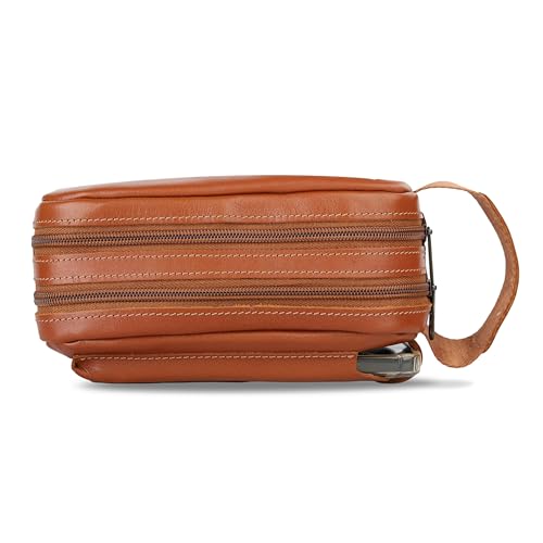 Shantety Genuine Leather Men's Clutch Bag - Stylish & Multifunctional Design with Waterproof Material - Durable Leather Bag for Everyday Use | Hstz