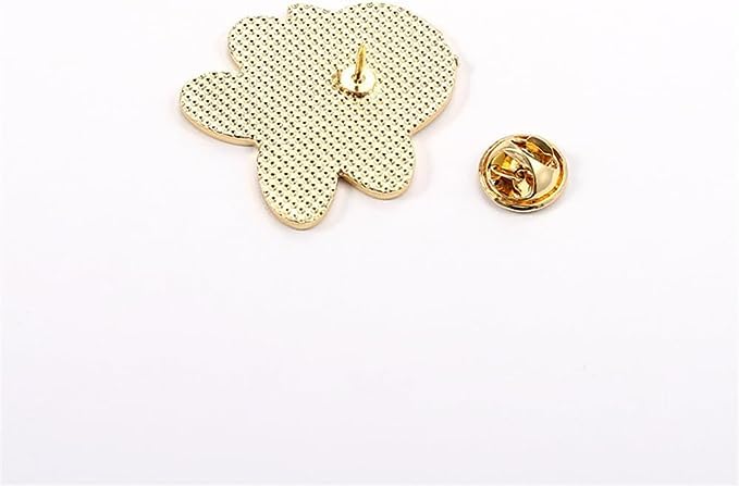LUYAO 5 PCS Cute Enamel Pins Set Brooch Various Novel Designs Brooch Pins for Jackets Backpacks Badges Hats Bags Lapel Pins DIY Accessories Décor Women Girls Gift