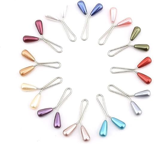 12Pcs Scarf Pins & Hijab Pins for Women, Hijab Magnets & Brooch Pin for Scarf