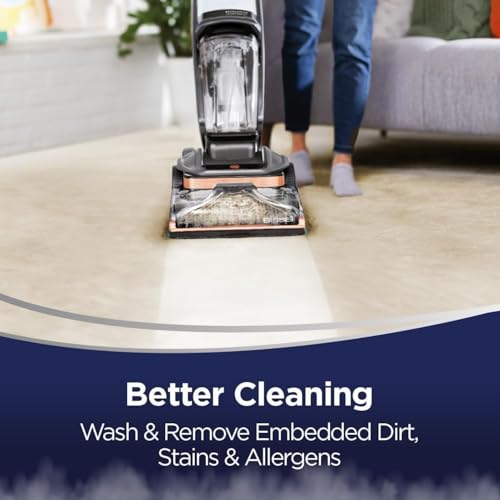 BISSELL Revolution HydroSteam Carpet Deep Cleaner 3672E – The Only Carpet Cleaner with the Powerful Steam Cleaning technology for Carpets & Upholstery, Large Tank | 2-Year BISSELL Warranty