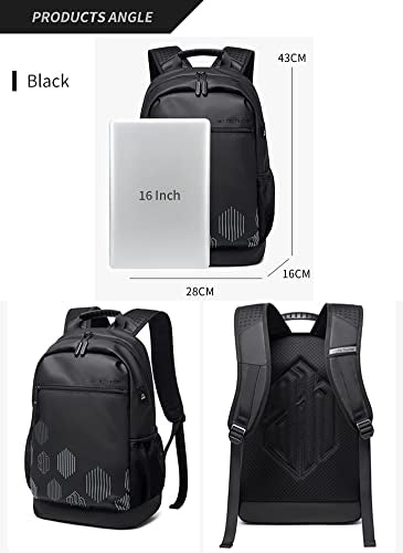 ah arctic hunter Lightweight Casual School Bag, Water Resistant College Book bag Laptop Backpack with for Men and Women