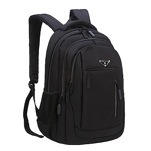 Laptop Backpack for Men, 18Inch Travel Backpacks Students BookBag with Laptop Compartment, Water Resistant Business Work Casual Computer Daypack with USB Charging/Headphone Port