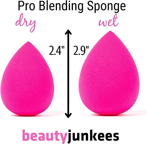 SHOWAY 2 Pack Makeup Sponge Set Beauty Blender Foundation Complextion Sponges Cosmetics Puff
