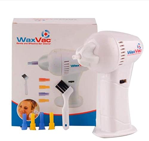 WAXVAC VACUUM EAR CLEANING SYSTEM CLEAN EAR WAX VAC AS SEEN ON TV ears care removal tool earpick cleaner ear pick