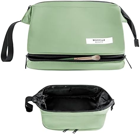 Queboom Travel Makeup Bag Cosmetic Bag Makeup Bag Toiletry bag for women and girls