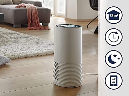 Soehnle Airfresh Clean Connect 500 mit Bluetooth Luftreiniger mit App-Anbindung, Air Purifier reinigt Partikel, Luftreiniger für beste Luftqualität