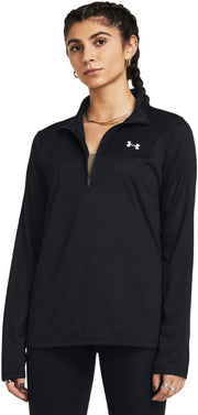 Women's Tech Twist Quarter Zip - Black
