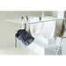 Brabantia x1 Premium Clothespin Storage Bag with Hanging Carabiner & Closing Cord (Random Color) Space Saving Organizer for Clothes Pins, Hangs on Clothesline/Drying Rack, Holds up to 150 Pins
