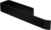 Self-Adhesive Towel Holder No Drill Towel Hanger New Model 2026 Extra Strong Hold for Bathroom/Kitchen 40cm Black Stainless Steel Wall Mounted Towel Rail - Black 25CM
