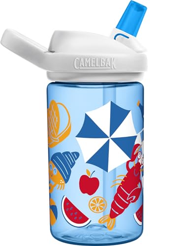 CAMELBAK Eddy+ Kids Everyday Water Bottle - Strong Drop Proof Design - BPA Free - Leak-proof - Dishwasher Safe - 400ml