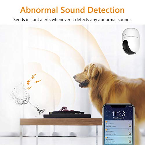 Imou 2K Camera for Home, 360° Security Camera, WIFI Camera Indoor, HD Baby Monitor, CCTV Camera for Home Wireless, Surveillance Camera with Human Detection, Smart Motion Tracking, Two-Way Talk, Alexa