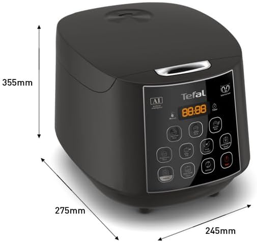 Tefal Easy Rice Plus Fuzzy Logic Spherical 1.8L Rice Cooker RK736B