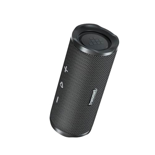 Tronsmart Mirtune C3 Portable Bluetooth Speaker, 24W Stereo Sound, IPX7 Waterproof, 12H Playtime, Stereo Pairing Bluetooth 5.3, for Outdoor, Home, Party (Black)