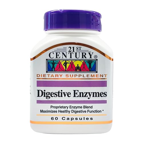21st Century Digestive Enzyme - 60 Capsules