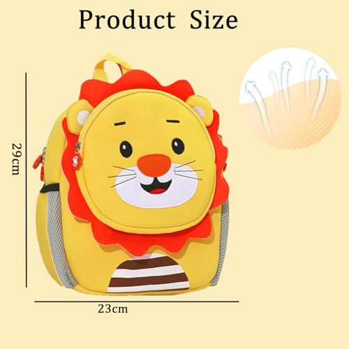 STAYOUNG Little Kid Rabbit Backpack - Backpack Zoo Animals Cute Soft Plush Animal Cartoon Mini School Travel Backpack Little For Kids(Yellow)