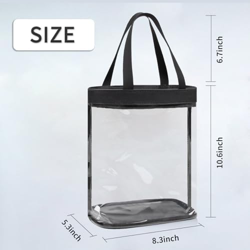 onemoky Travel Toiletry Bag, Clear Makeup Bag for Women, TSA Approved Toiletry Bag, Waterproof Clear Bag Cosmetic Pouch, Transparent Makeup Organizer, Carry on Airport Airline Compliant, Beige