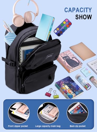 School Bag,Girl Backpack,Large Capacity Backpack Lightweight Waterproof School Backpack,Teen Girls Casual Backpack High Middle School Daypack Women Daily Travel