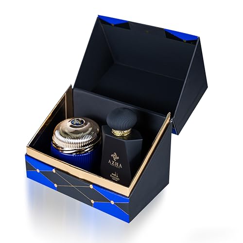 Azha Perfumes - 2Pc Gift Set Raghad EDP 100 ml for Women + Floral Flair Bakhoor 80 gram
