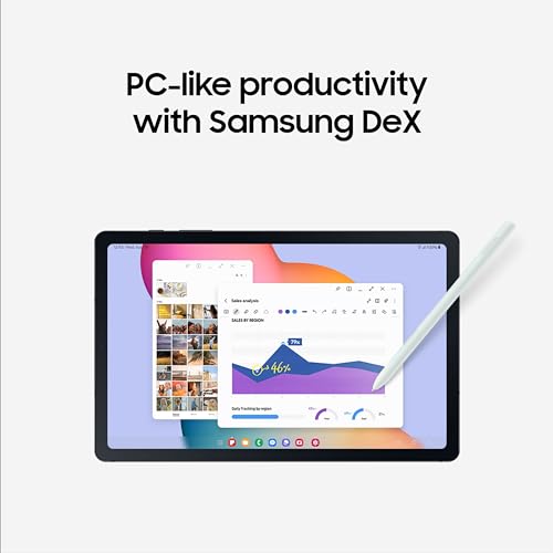 Samsung Galaxy Tab S6 Lite (2024) 10.4' 64GB WiFi Android Tablet, S Pen Included, Gaming Ready, Long Battery Life, Slim Metal Design, Expandable Storage, US Version, Chiffon Pink, Amazon Exclusive
