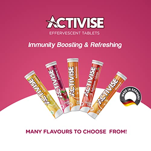 Activise Cranberry + Vitamin C Effervescent Tablets, 20's